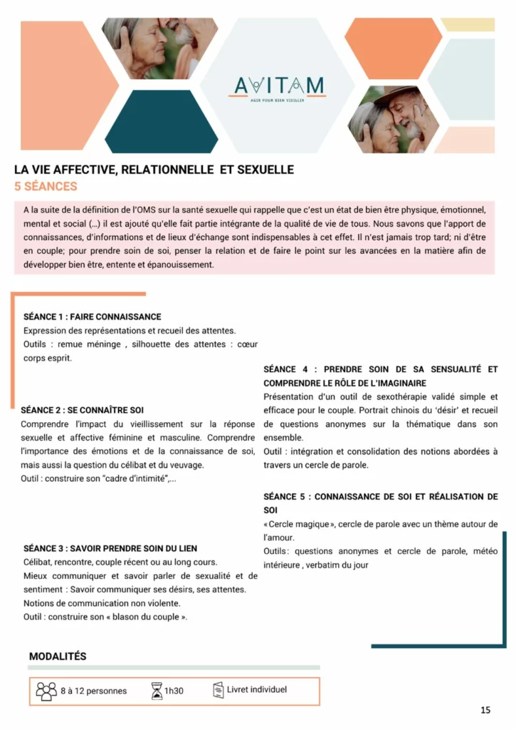 AVITAM - Module Vie affective, relationnelle et sexuelle