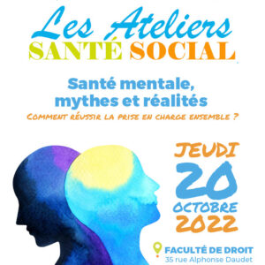 Affiche ateliers santé social du 20 octobre