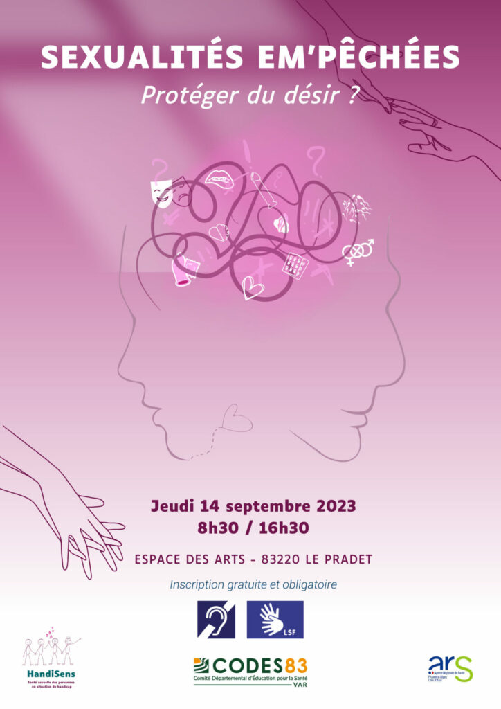 Affiche colloque HANDISenS 2023