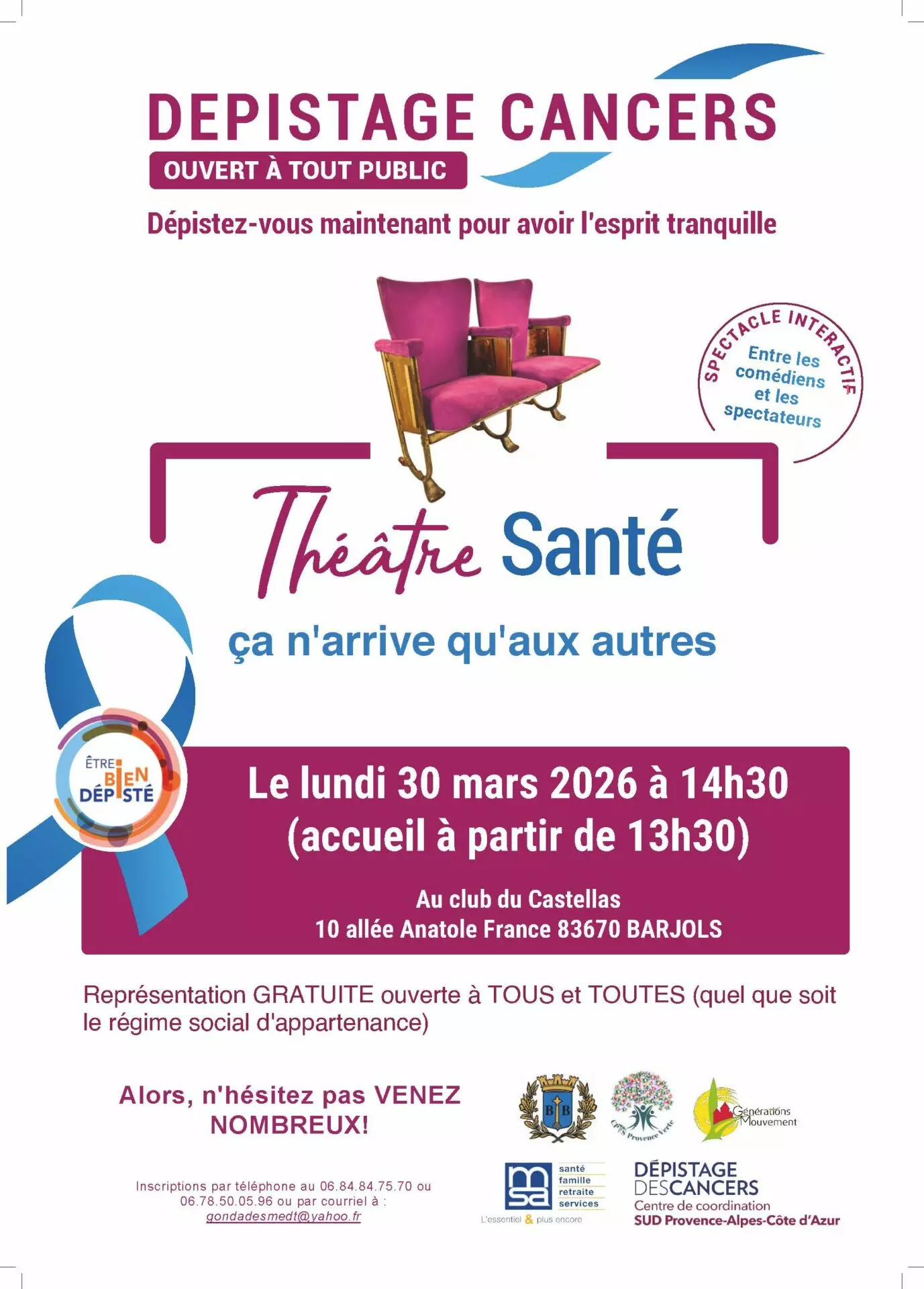 Affiche-théâtreSantéBarjols_30 mars 2026