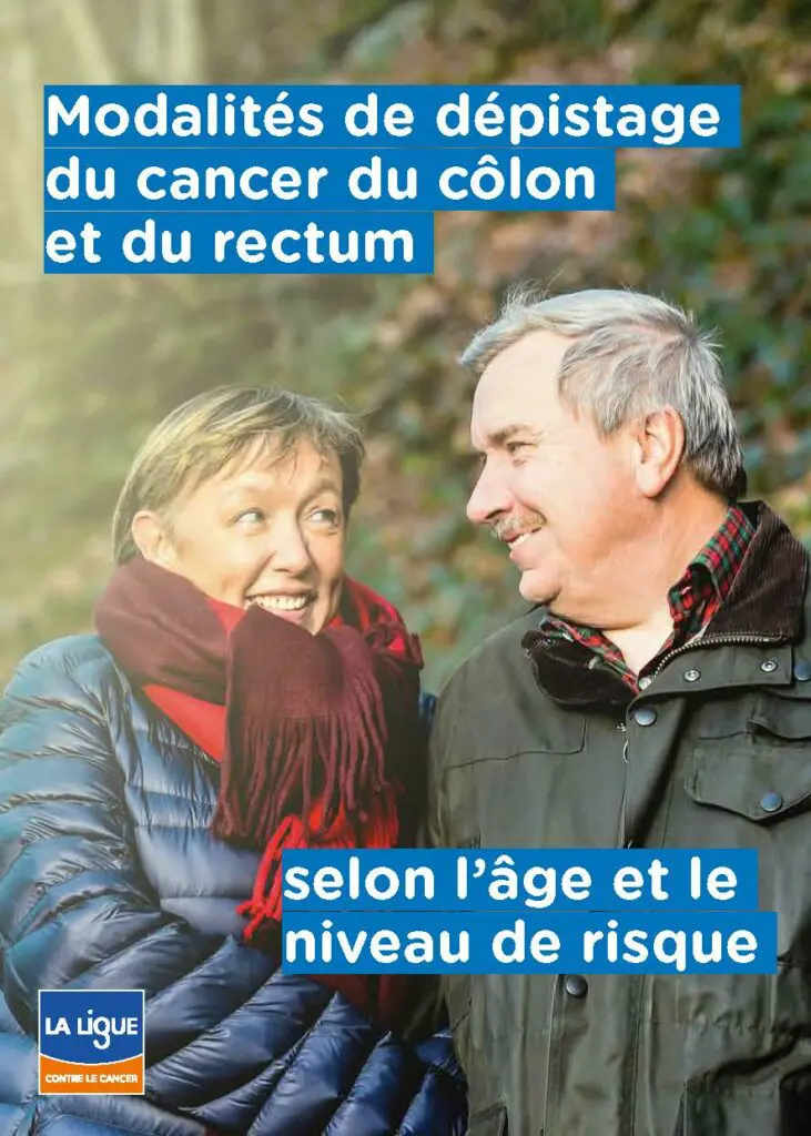 Brochure dépistage du cancer colorectal