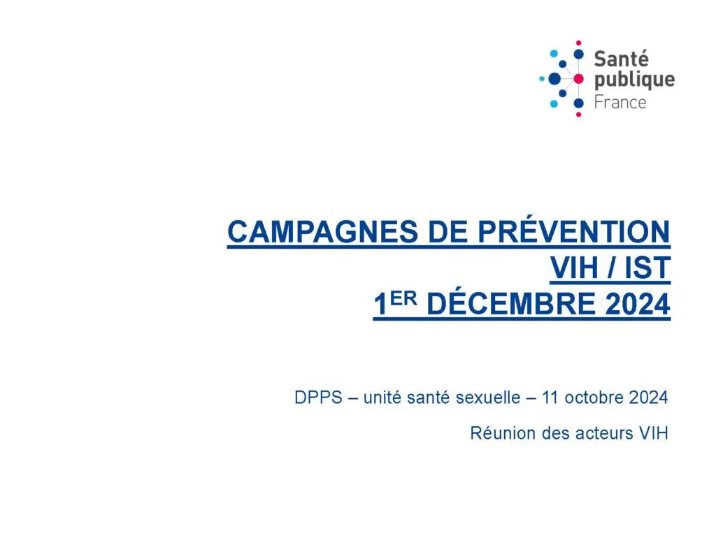 Campagnes de prévention VIH-IST