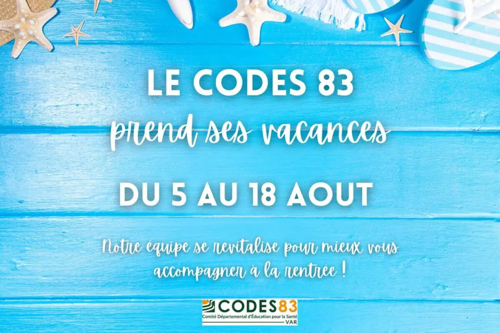 Congés CODES 83 2024