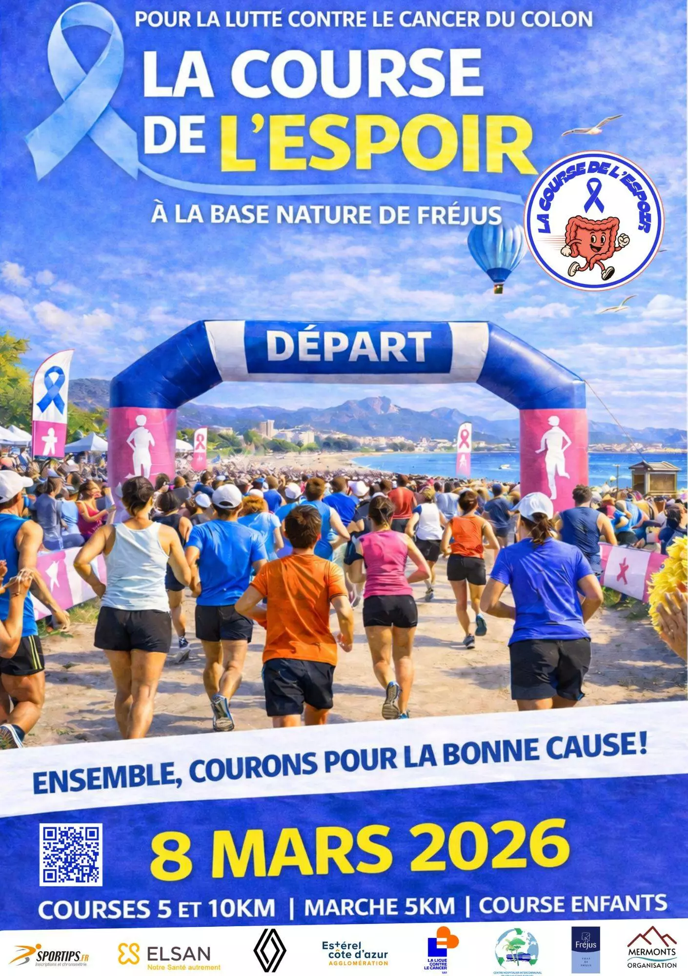 Course de l'espoir 8 mars