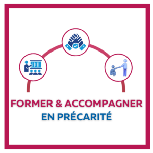 Logo Former et accompagner précarité