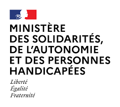 Logo Ministère des solidarités, de l'autonomie et des personnes handicapées