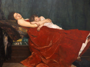 Le sommeil d'Alphonse Eugène Félix Lecadre