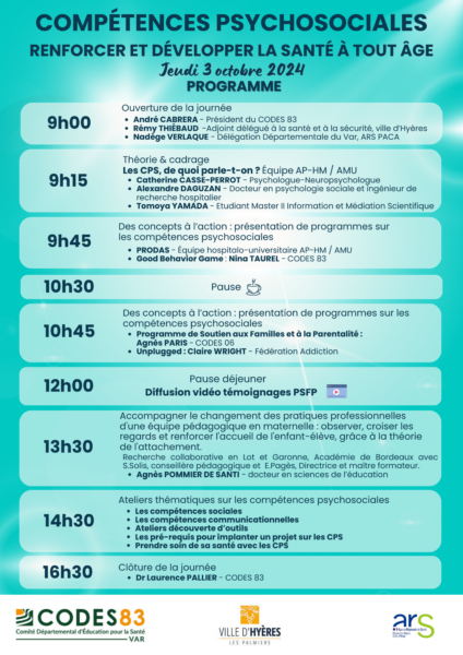 Préprogramme colloque CPS