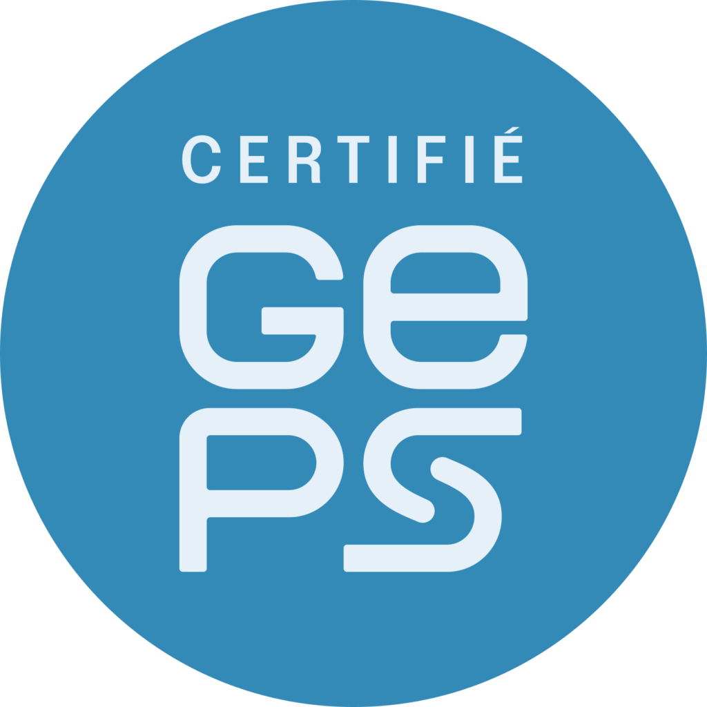 certification GEPS-macaron