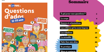 Brochure Questions d'ado 11-14ans, SPF