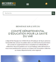 Screen nouveau site CODES